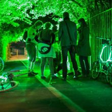 Image of BikeTAG Play Test: Colour Keepers, photo by Max McClure