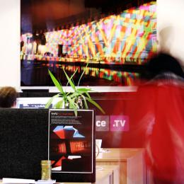Interior view of the Pervasive Media Studio