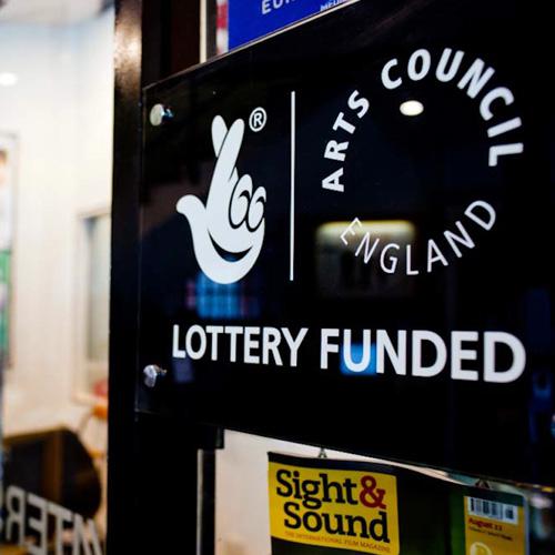 Arts Council England sign