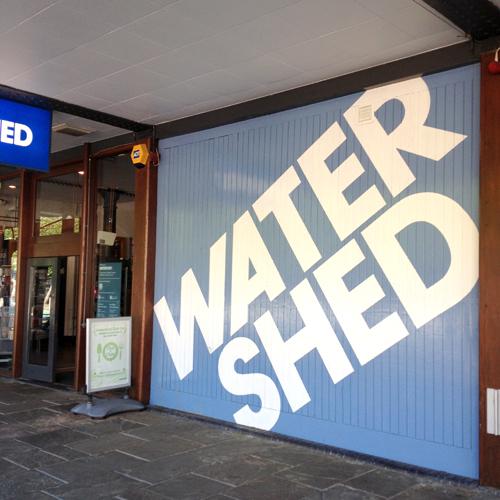 front entrance way into Watershed