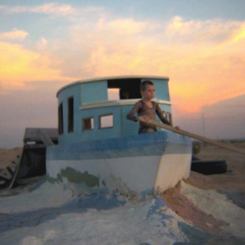 Bombay Beach: Boat