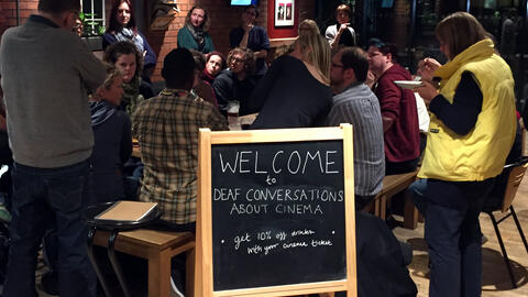 Our January Deaf Conversations About Cinema event