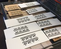 Image of conductive ink prints by Jono Sandilands