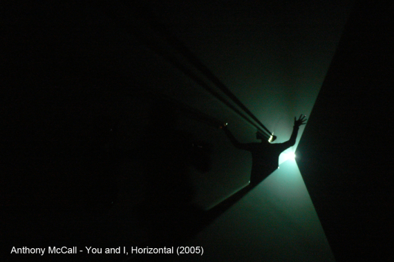 anthony mccall You and I, Horizontal (2005)