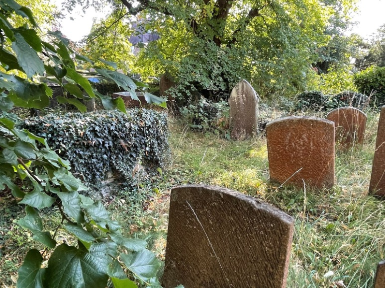 Photo of a graveyard