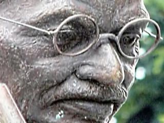 Still from Riding with Ghandi