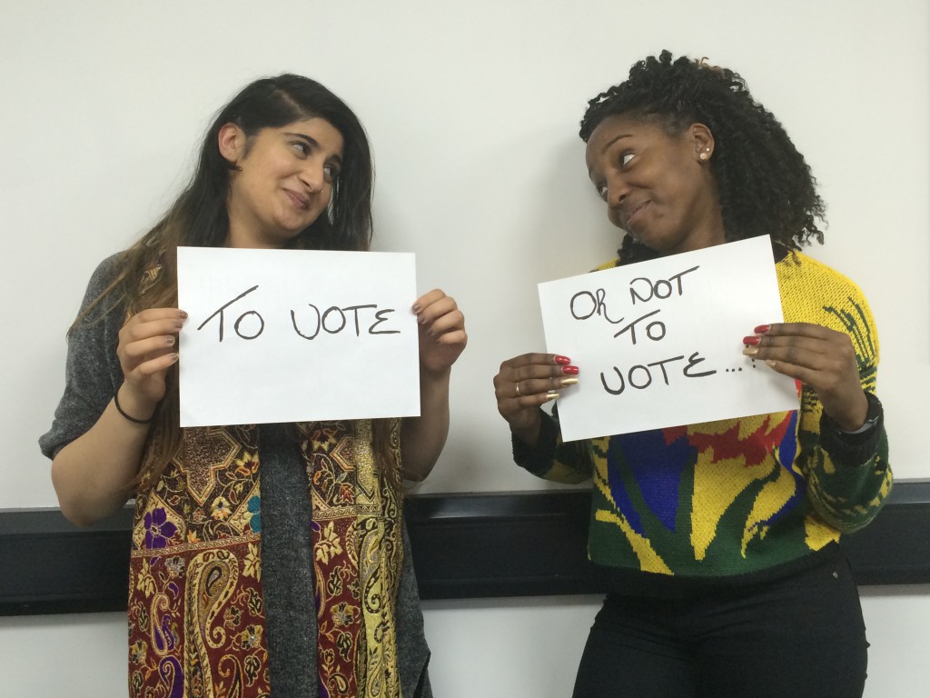 Adibah and Shin wonder whether to vote or not