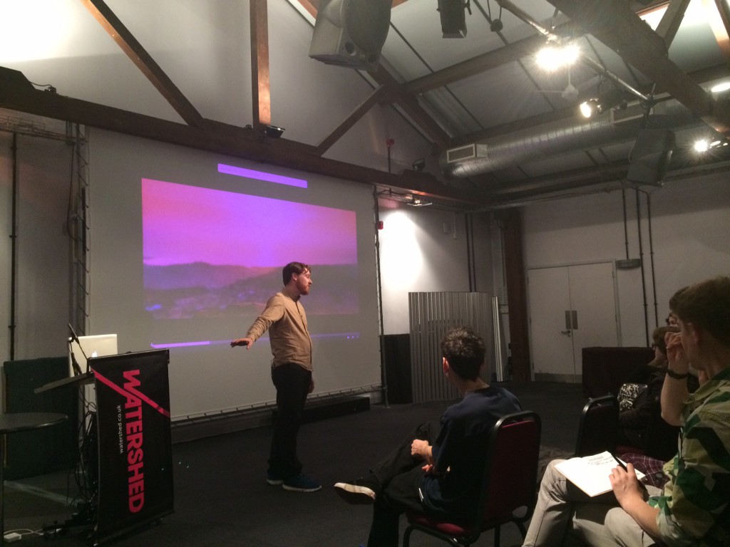 Tom Swindell delivering a Rife Masterclass