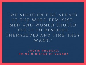 Trudeau on feminism