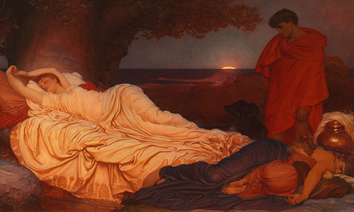 Frederic Leighton's Cymon and Iphigenia