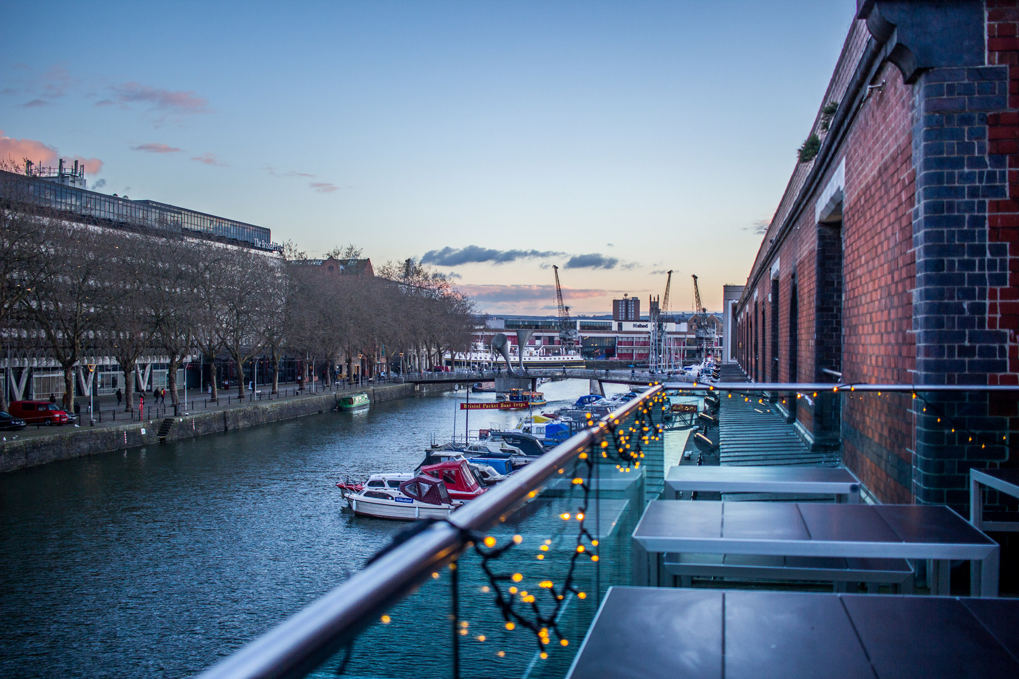 Watershed balcony Harbourside Bristol