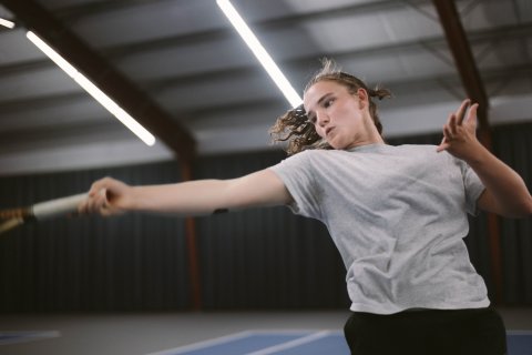 Film still from Julie Keeps Quiet
