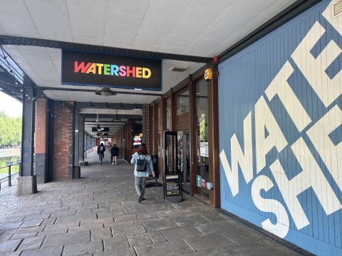 Main entrance to Watershed