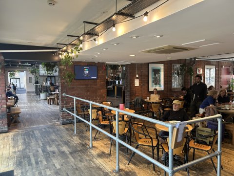 Photo of The Link, which is part of the Café & Bar.