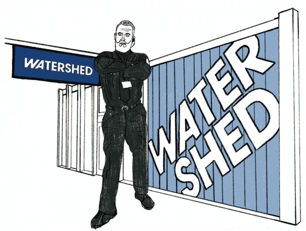 Illustration of Watershed Security Guard, Colin