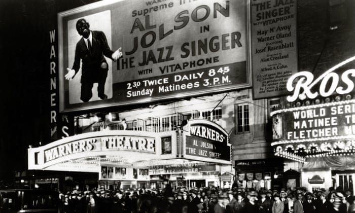 Jazz Singer Marquee Image Courtesy The Cinema Museum 