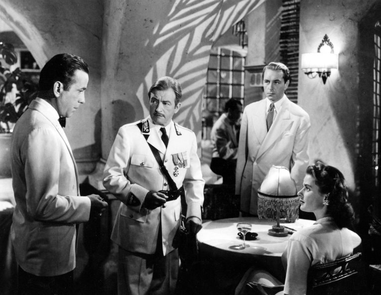 Film still from Casablanca