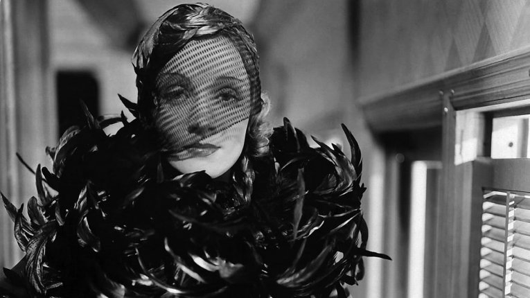 Film still from Shanghai Express of Marlene Dietrich