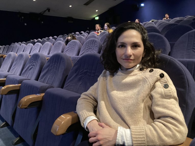 Photo of director Manuela Martelli in Watershed Cinema 1
