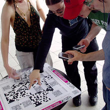 Participants playing I Can Read You