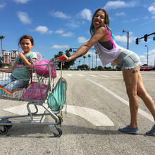 Still from The Florida Project by Sean Baker