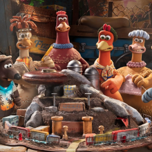 Film still from Chicken Run: Dawn Of The Nugget