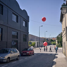 Balloon mapping aerial photography in 'Walking the Sky'