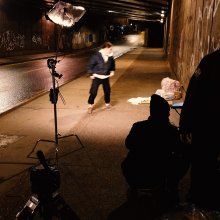 Behind The Scenes photo from the making of Wake Up