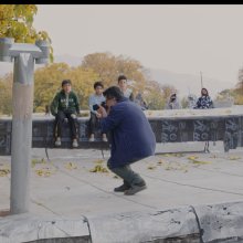 Jafar Panahi filming No Bears