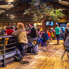 Watershed cafe bar area