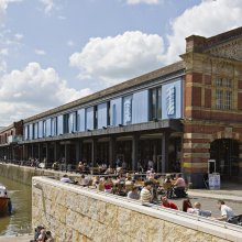 Exterior shot of Watershed Building and the harbourside
