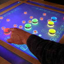 Sound Toys touch screen interface