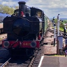 Photo of steam train