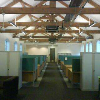 Interior shot of new Pervasive Media Studio