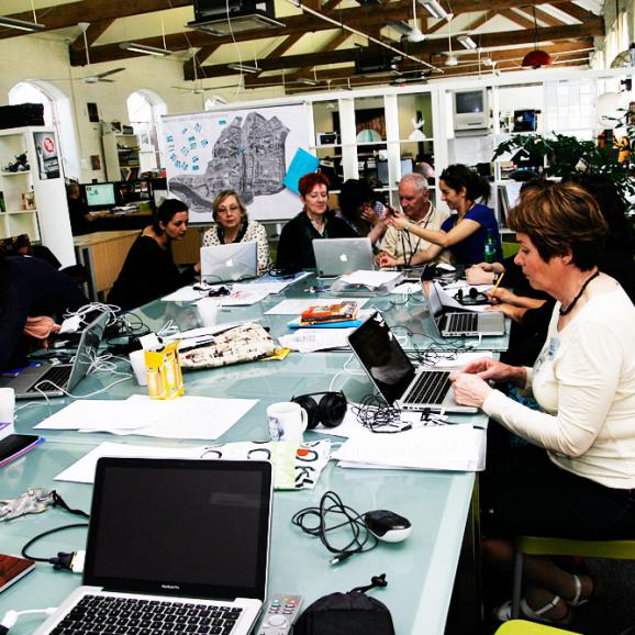 Grundtvig participants at work