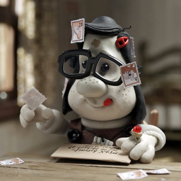 Mary from Mary and Max writing a letter