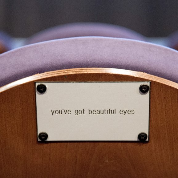 A sponsored seat in Cinema 3