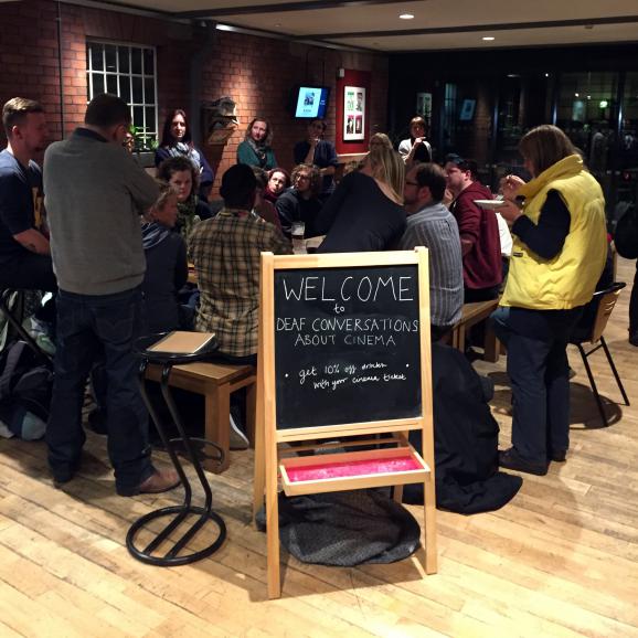 Our January Deaf Conversations About Cinema event