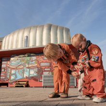 Ella Good and Nicki Kent - Building a Martian House - Photographer Jack Offord 