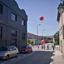 Balloon mapping aerial photography in 'Walking the Sky'