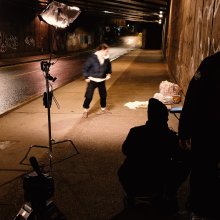 Behind The Scenes photo from the making of Wake Up