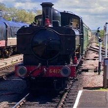 Photo of steam train