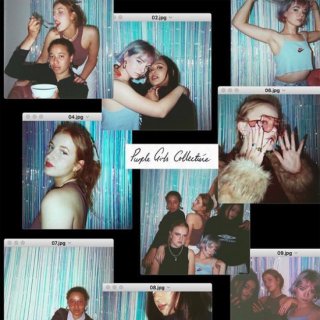 Composite image of a group of people from screenshot photos