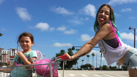 Still from The Florida Project by Sean Baker