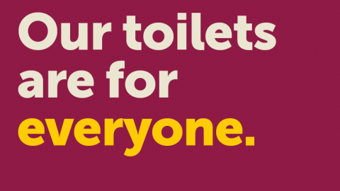 Our toilets are for everyone