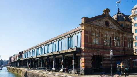 A photo of the exterior of Watershed