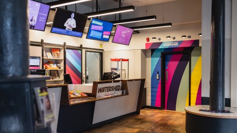 An image of the Box Office at Watershed.