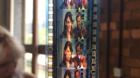Photo of a strip of 35mm film