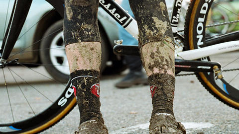 A still from The Cyclocross Meeting, part of Cyclescreen