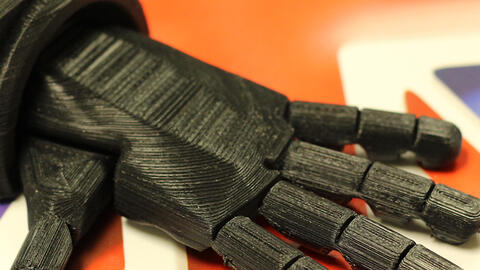3D printed robotic hand from Open Bionics